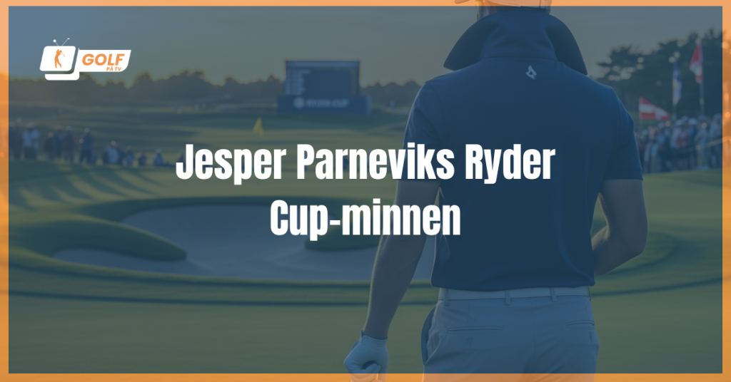 Jesper Parnevik Ryder Cup minnen