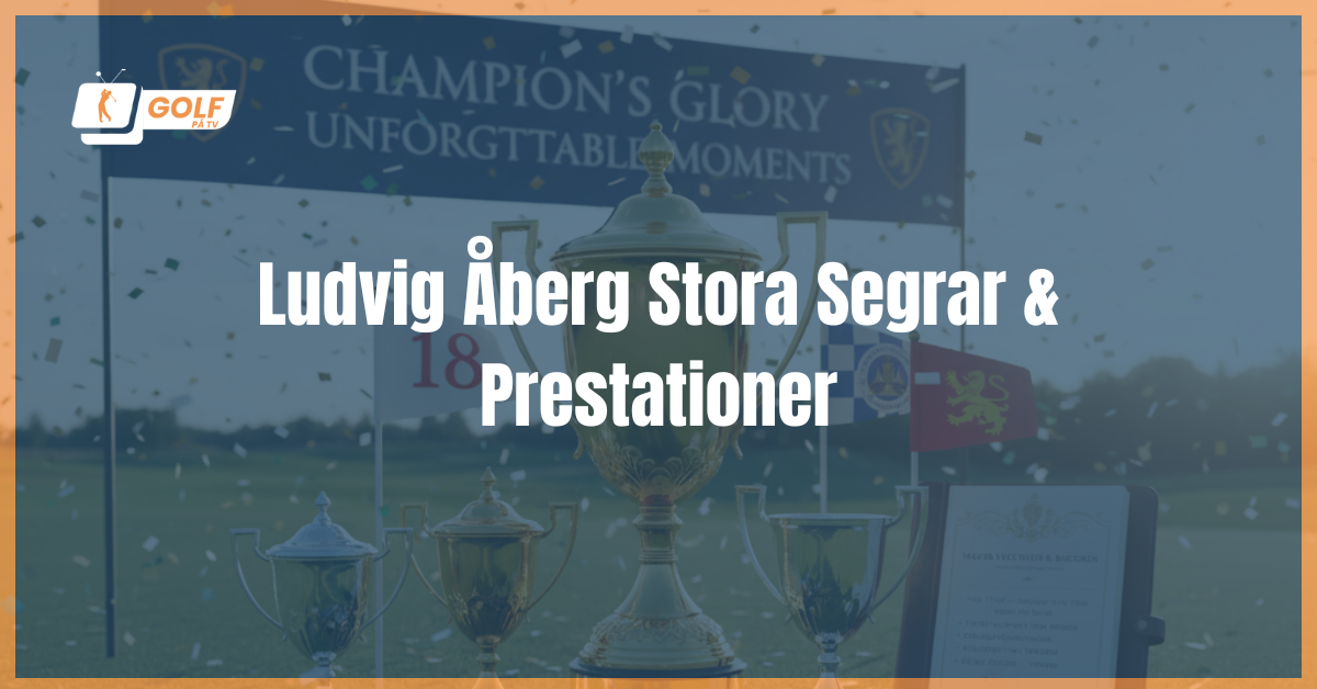 Ludvig Åberg Stora Segrar & Prestationer
