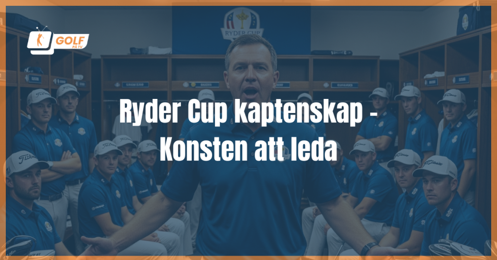 Ryder Cup Kaptenskap Konsten att Leda